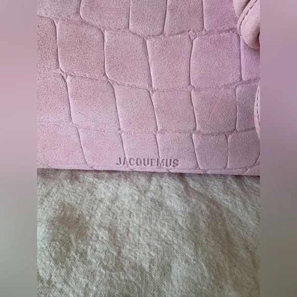 Jacquemus Turismo Small - Pink Suede - Picture 11 of 14
